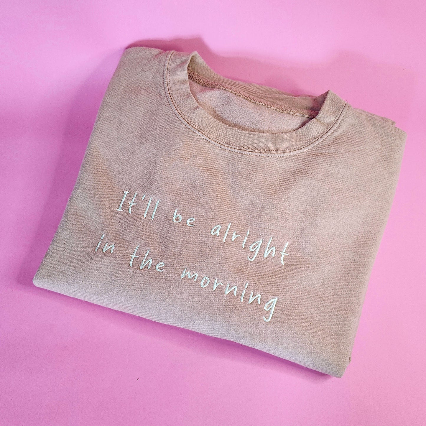 Alright In The Morning Embroidered Tee
