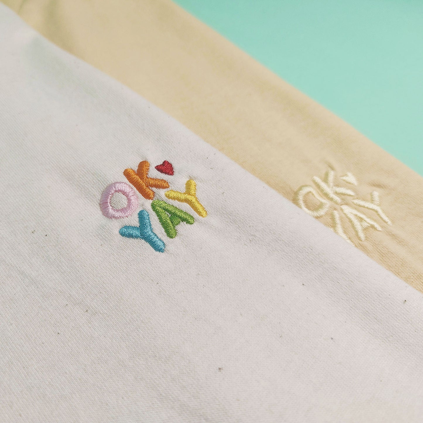 Ok Yay Logo Embroidered Tee