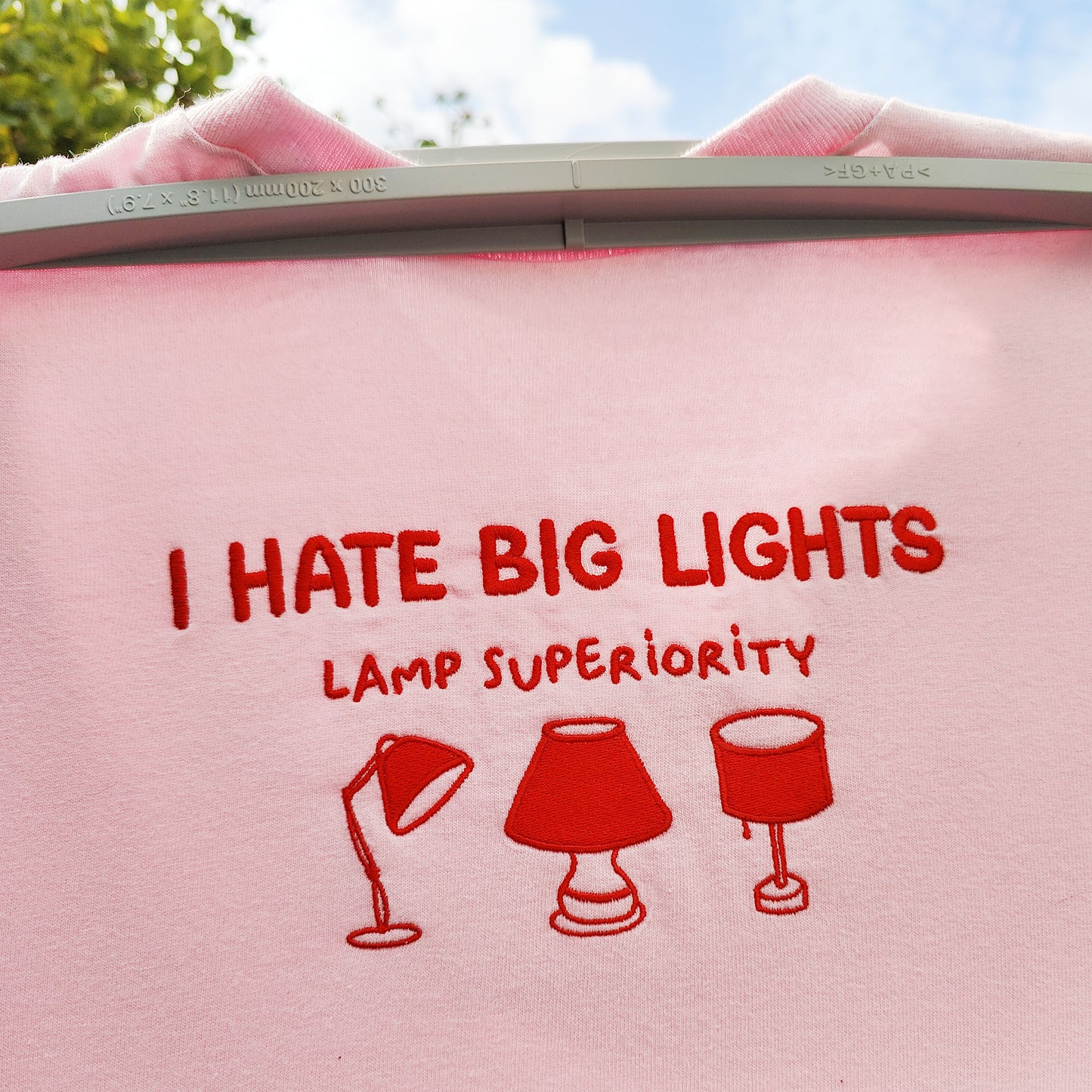 Lamp Superiority Embroidered Tee