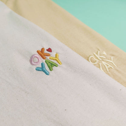 Ok Yay Logo Embroidered Tee
