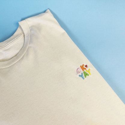 Ok Yay Logo Embroidered Tee