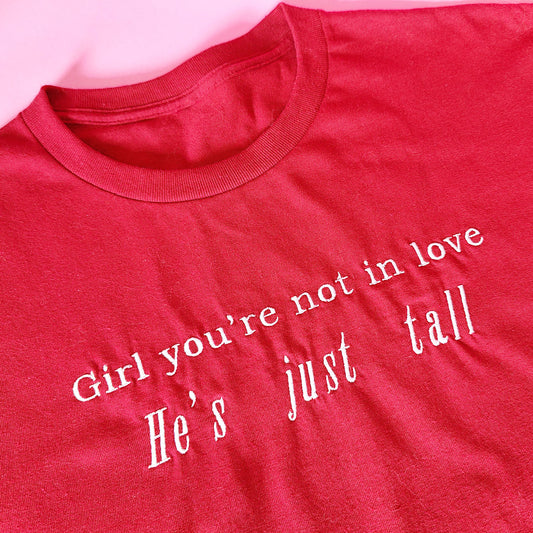 Girl Please Embroidered Tee